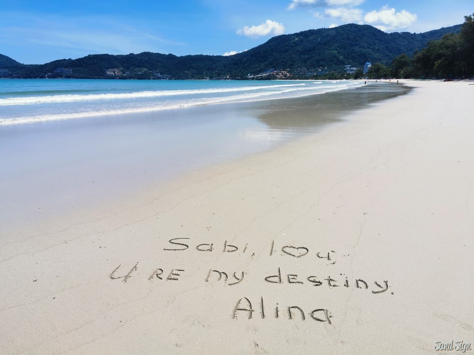Sabi, I❤️u, U re my destiny. Alina