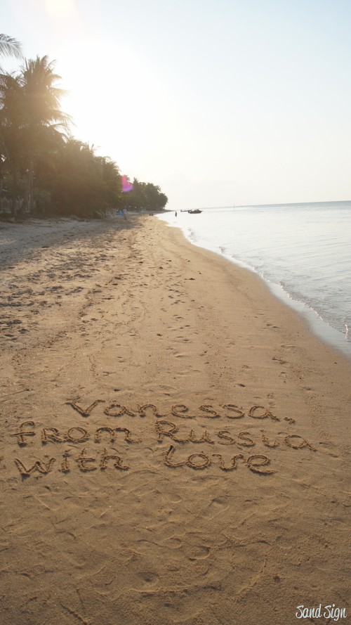Vanessa, from Russia with love