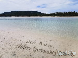 Dear André, Happy Birthday!